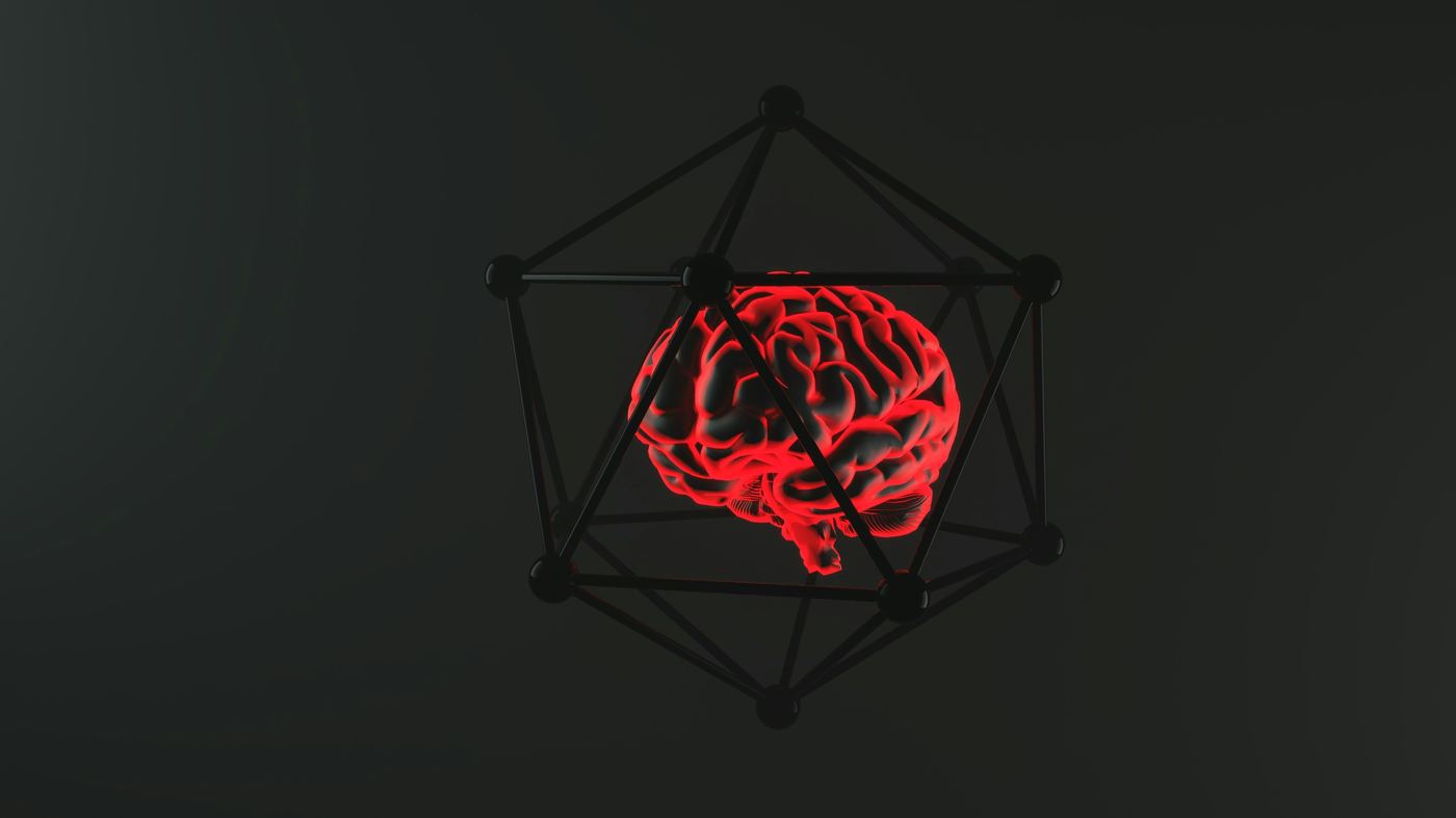 Image of a brain with digital circuits, representing AI in segmentation - donor segmentation best practices